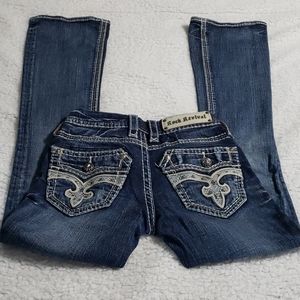 Rock Revival Tess Boot Cut Jeans Size 25